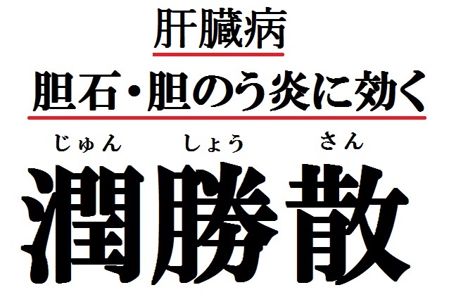 第2類医薬品 肝臓病 胆石 胆のう炎の妙薬 潤勝散 90包 くすりのファーマシィ